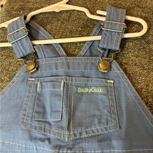GAP Light Blue Baby Denim-Style Overalls